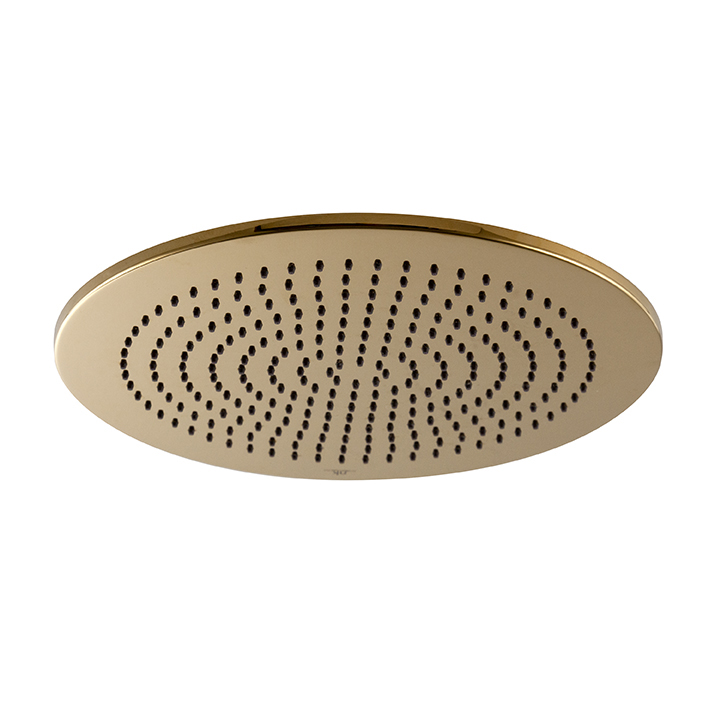 NOKEN LIGNAGE 30cm Gold Rain Shower Head Maharani Tiles & Bathrooms
